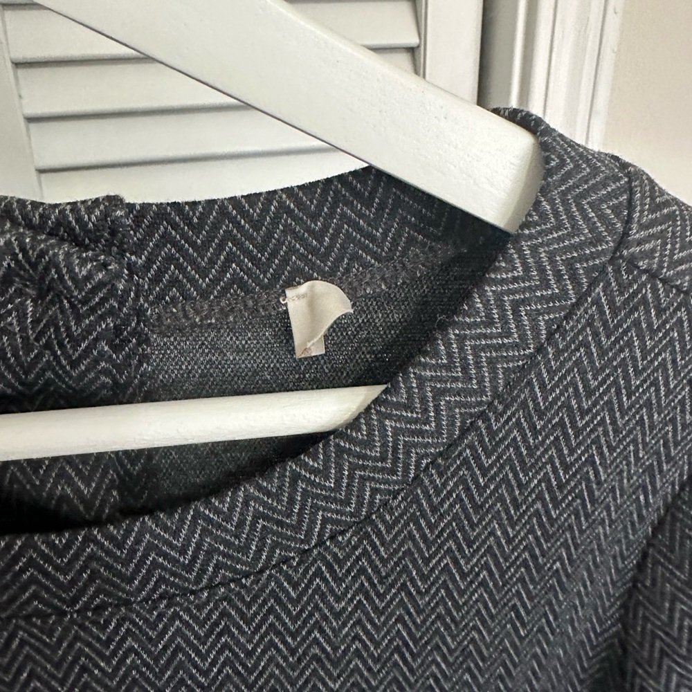 Loft Button Back Dress with Ruffle Sleeve - Picture 5 of 5